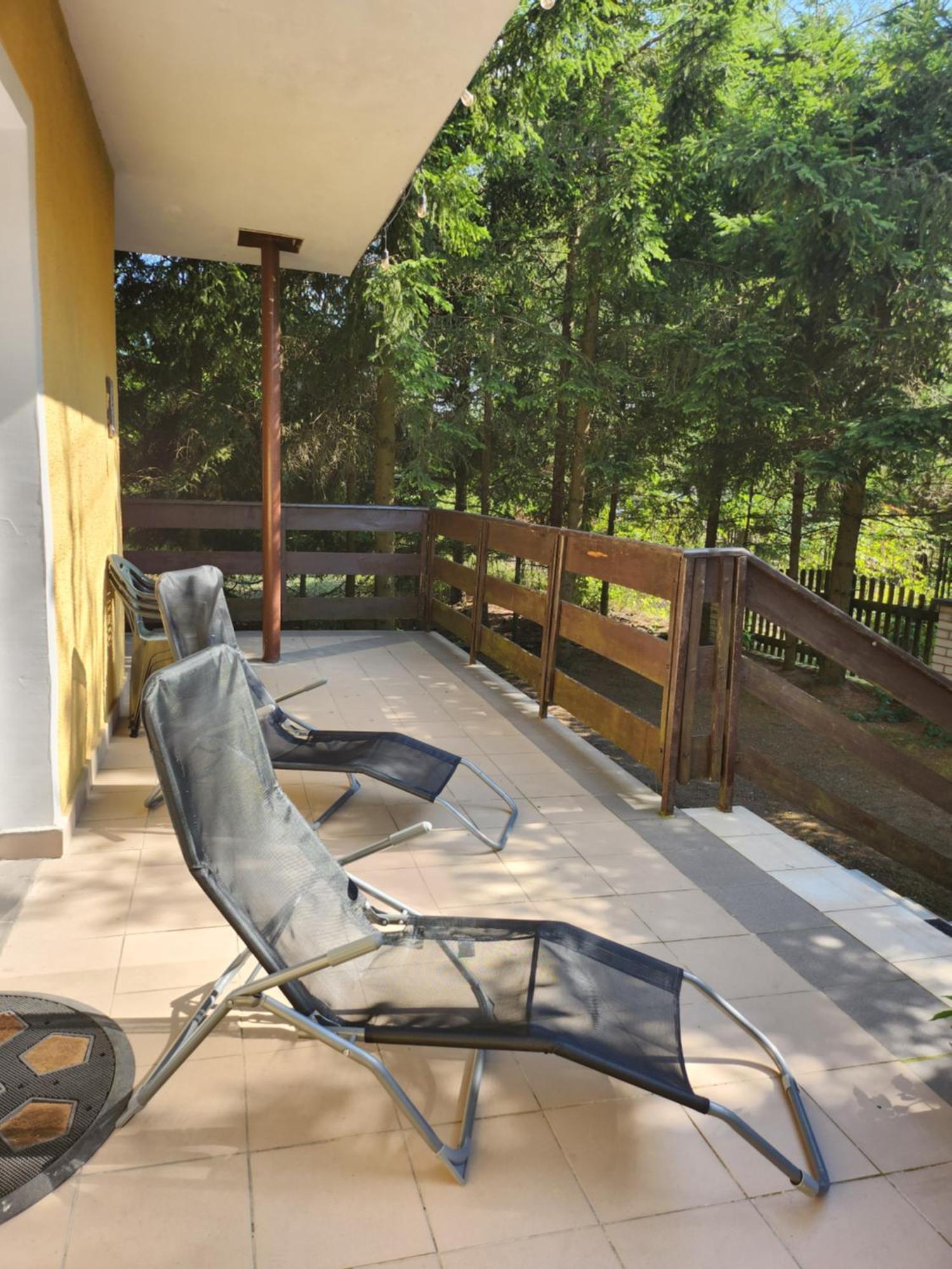 Duzy Dom Wilkasy Zalesie 100M Od Plazy Villa Exterior photo